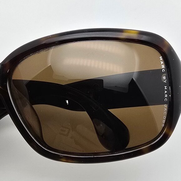 Marc by Marc Jacobs MMJ055/P/S Tortoise Frame Polarized Brown Lens Sunglasses - Picture 12 of 14